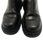 Bottega Veneta Rug Side Gore Boots Leather Black — view 3