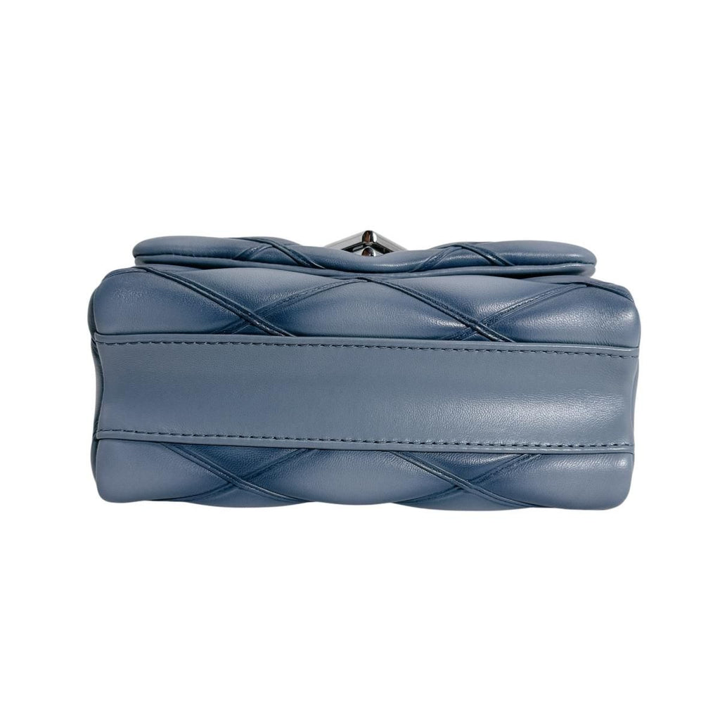 Louis Vuitton Maltage 2-Way Bag Handbag Denim Blue