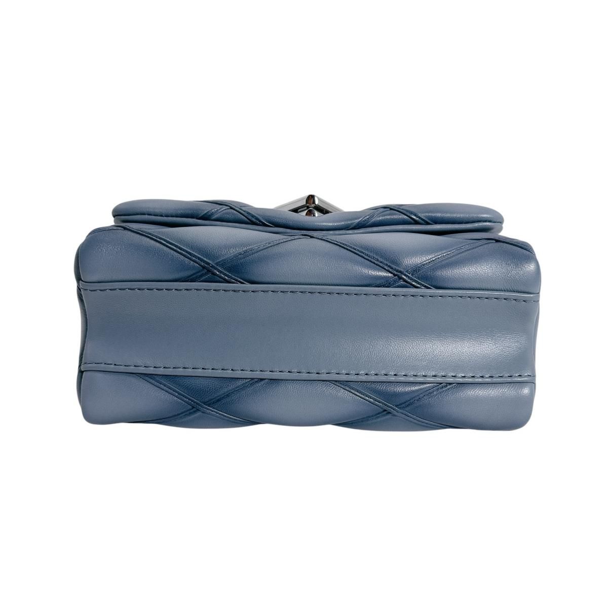 Louis Vuitton Maltage 2-Way Bag Handbag Denim Blue