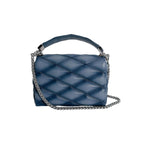 Louis Vuitton Maltage 2-Way Bag Handbag Denim Blue