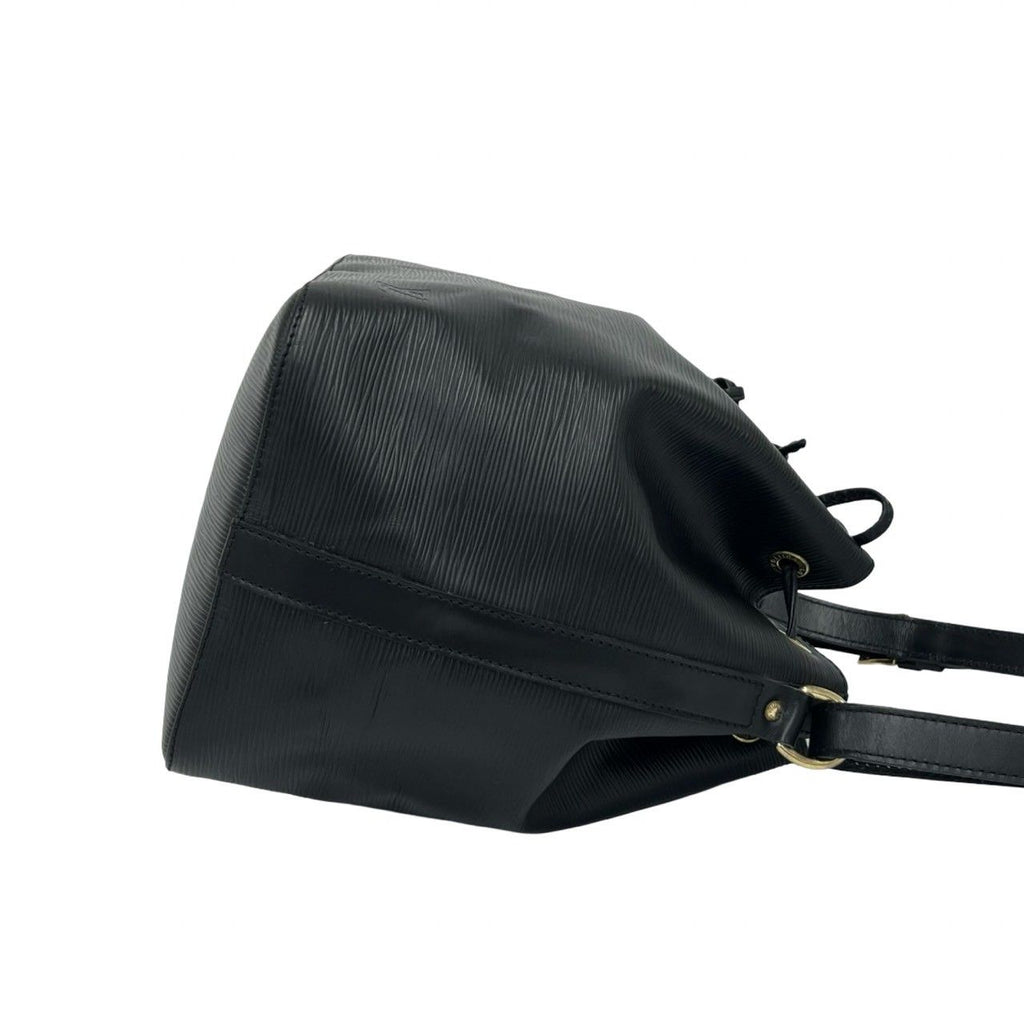Louis Vuitton Vintage Petit Noe Epi Leather Drawstring Shoulder Bag Noir — view 6