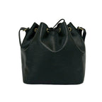 Louis Vuitton Vintage Petit Noe Epi Leather Drawstring Shoulder Bag Noir — view 3