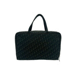 Dior Trotter Canvas Leather Mini Boston Bag Black — view 3