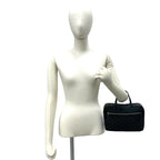 Dior Trotter Canvas Leather Mini Boston Bag Black — view 2