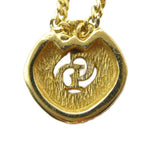 Dior Pendant Logo Rhinestone Gold — view 2