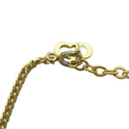 Dior Pendant Logo Rhinestone Gold — view 5