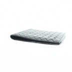 Bottega Veneta Bifold Wallet Leather Intrecciato Logo Black — view 4