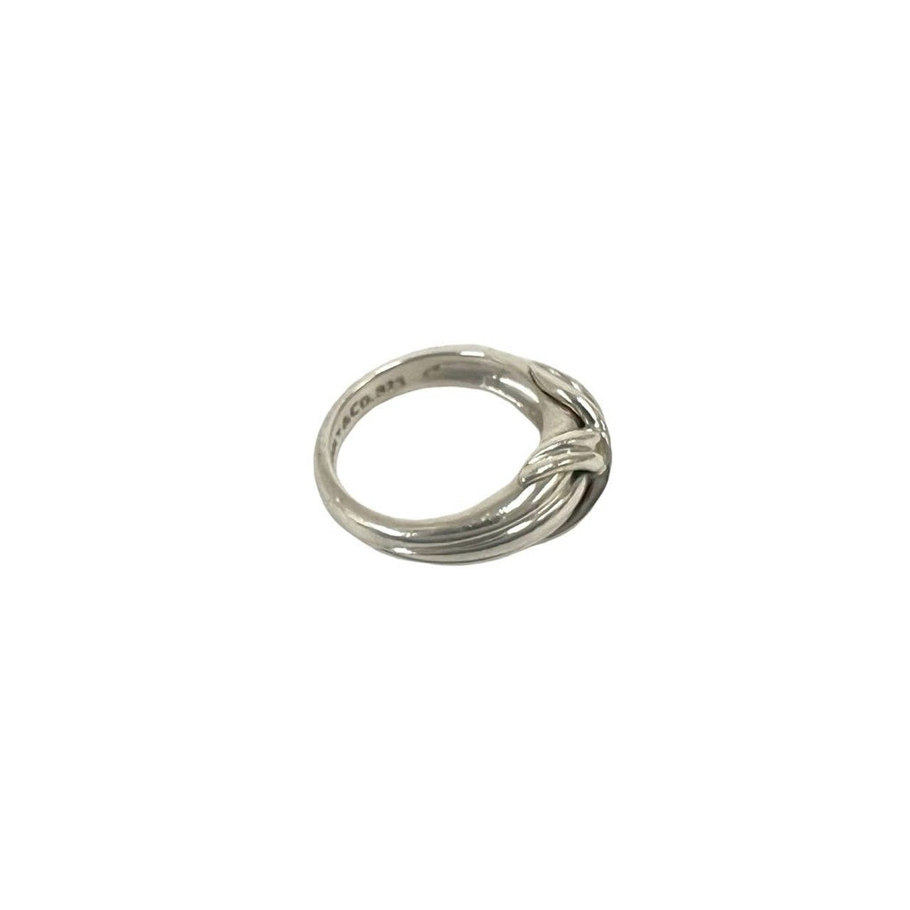 Tiffany & Co Vintage Signature Ring 925 Sterling Silver — view 5