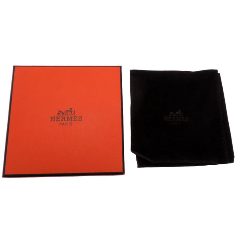 Hermes Bangle Bracelet Silver — view 5