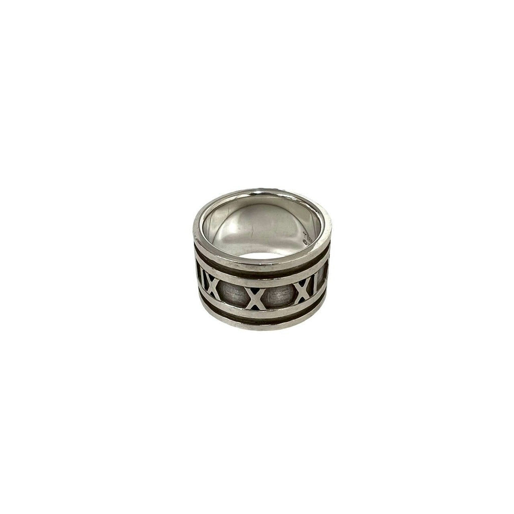 Tiffany & Co Vintage Wide Atlas Ring 925 Sterling Silver — view 5