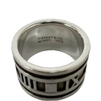Tiffany & Co Vintage Wide Atlas Ring 925 Sterling Silver — view 3
