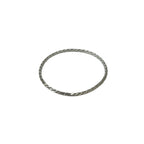 Tiffany & Co Vintage Twist Bangle 925 Sterling Silver Bracelet — view 4