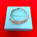 Tiffany & Co Vintage Atlas Bracelet 925 Sterling Silver Bangle