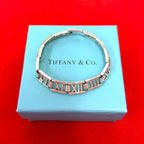 Tiffany & Co Vintage Atlas Bracelet 925 Sterling Silver Bangle