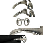 Hermes Vintage Nausicaa Ring 925 Sterling Silver — view 3