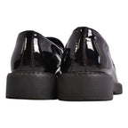 Prada Loafers Chocolate Moccasins Triangle — view 5