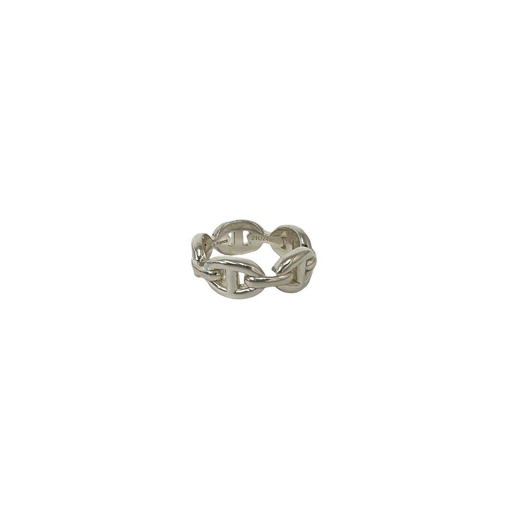 Hermes Chaine D'ancre Ring 925 Sterling Silver — view 5