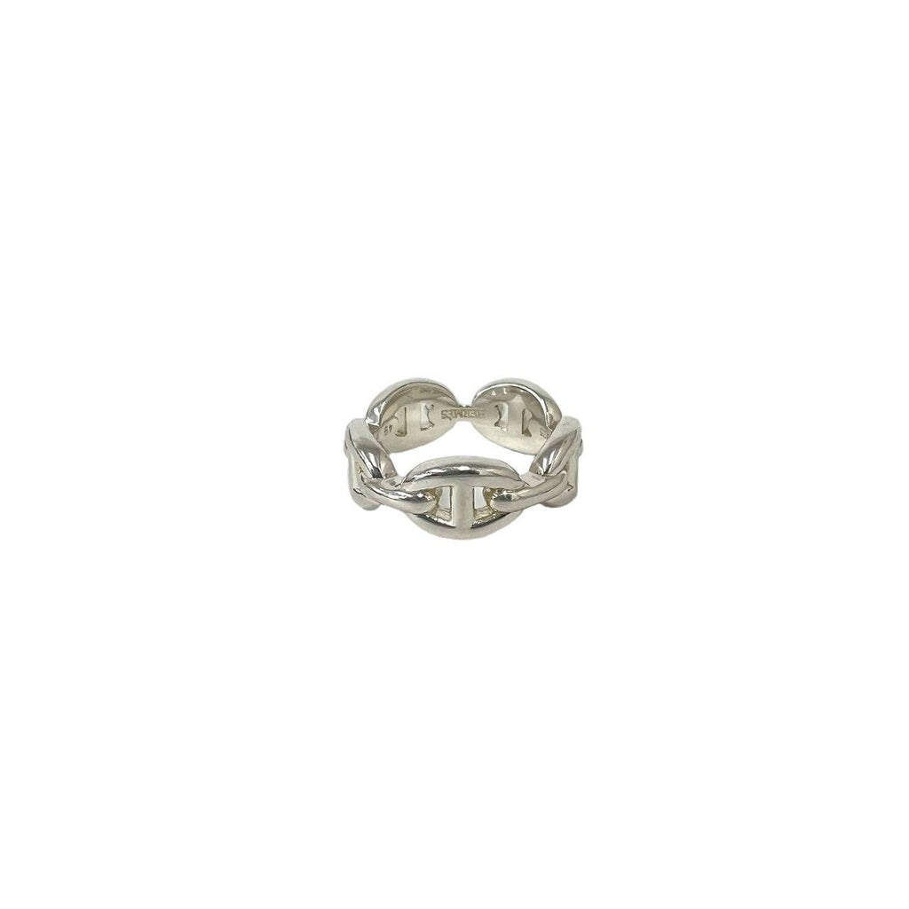 Hermes Chaine D'ancre Ring 925 Sterling Silver — view 6
