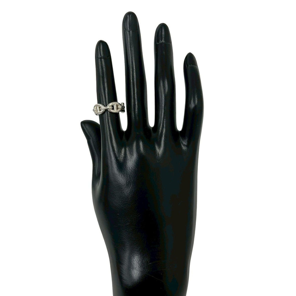 Hermes Chaine D'ancre Ring 925 Sterling Silver — view 2