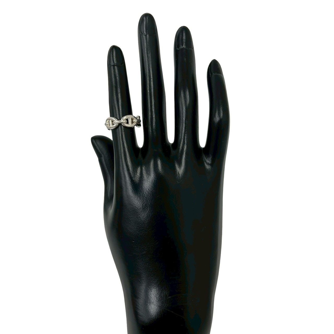 Hermes Chaine D'ancre Ring 925 Sterling Silver — view 2