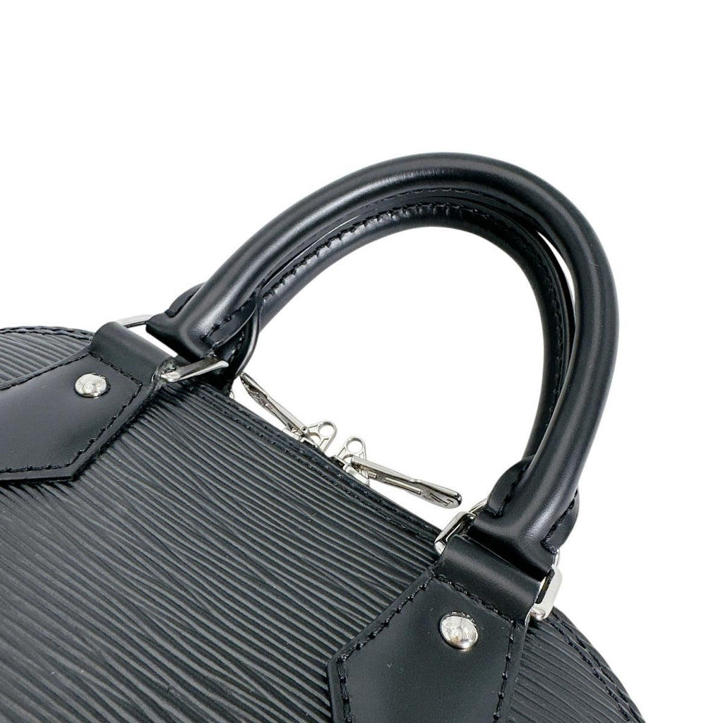 Louis Vuitton Epi Shoulder Bag Alma BB Noir — view 9