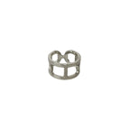 Hermes Vintage Chaine D'ancre Ring 925 Sterling Silver — view 6
