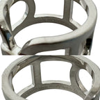 Hermes Vintage Chaine D'ancre Ring 925 Sterling Silver — view 3
