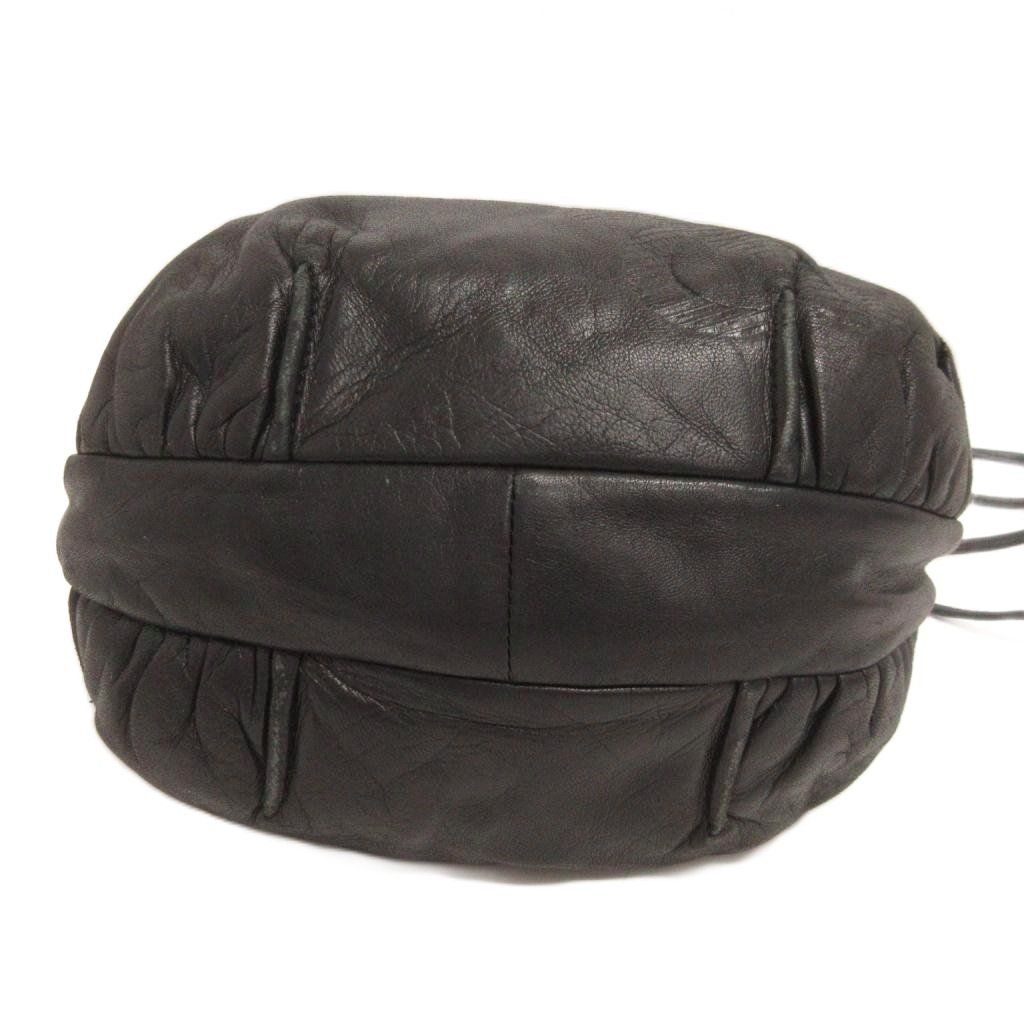 Loewe Drawstring Bag Shoulder Black — view 4