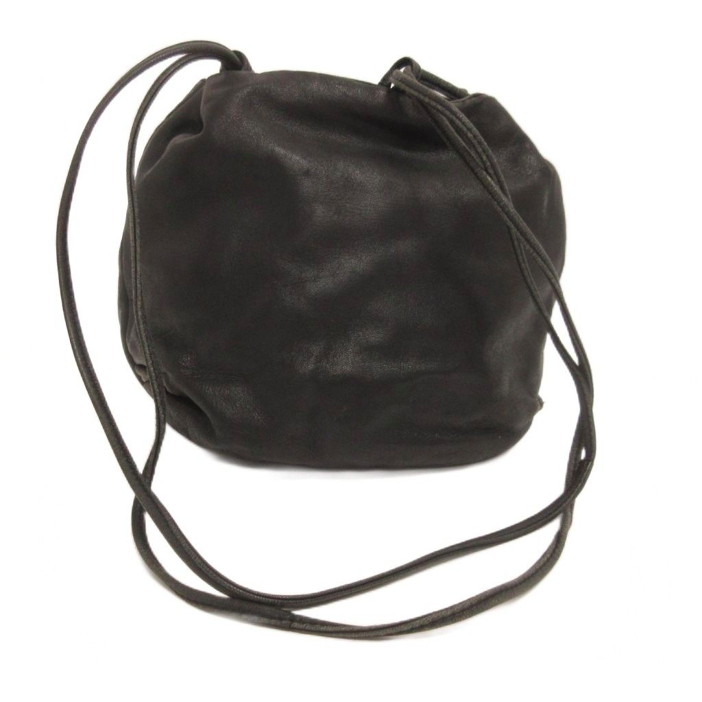 Loewe Drawstring Bag Shoulder Black — view 3