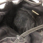 Loewe Drawstring Bag Shoulder Black — view 8