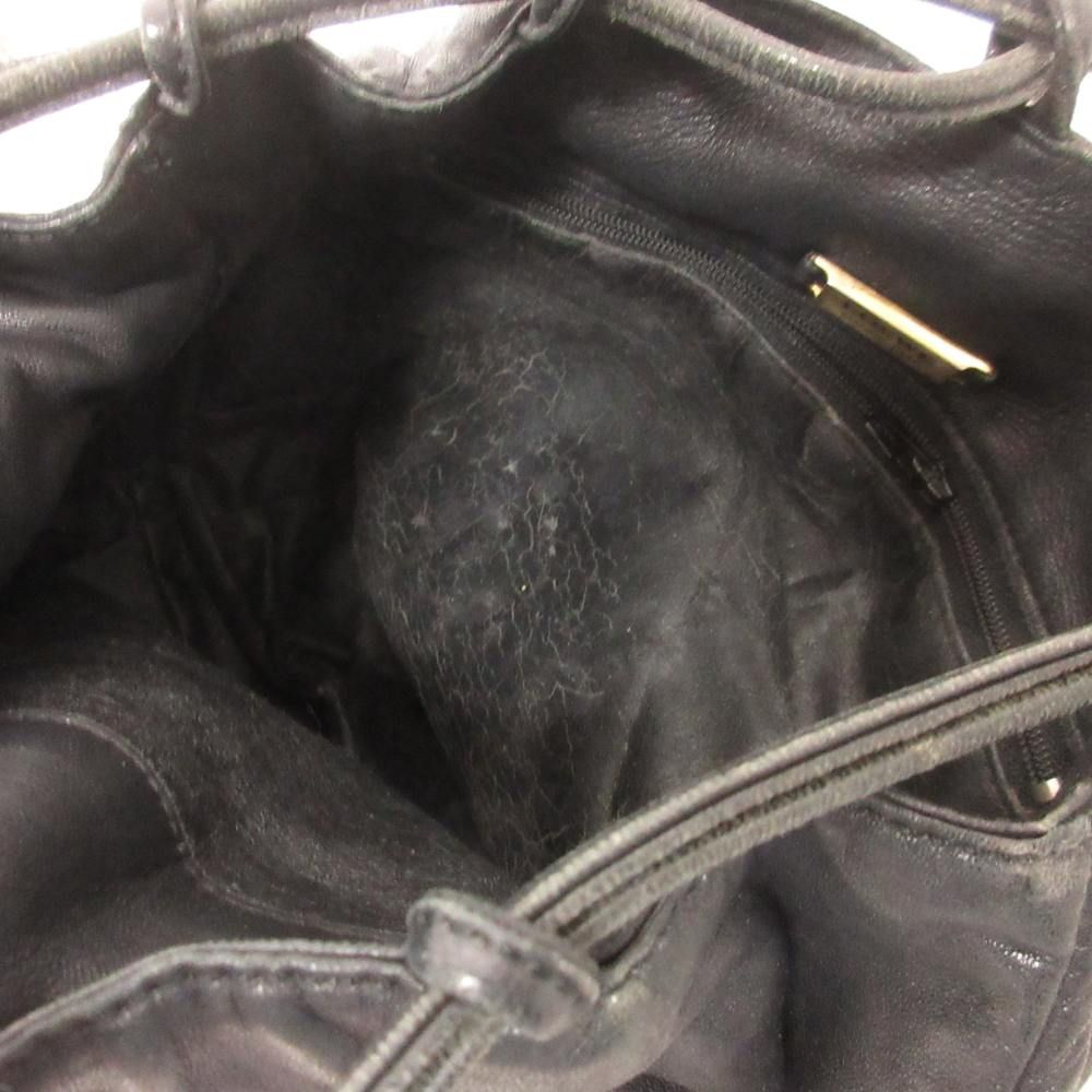 Loewe Drawstring Bag Shoulder Black — view 8
