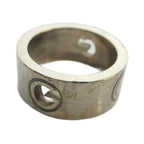 Gucci Ring Logo Silver