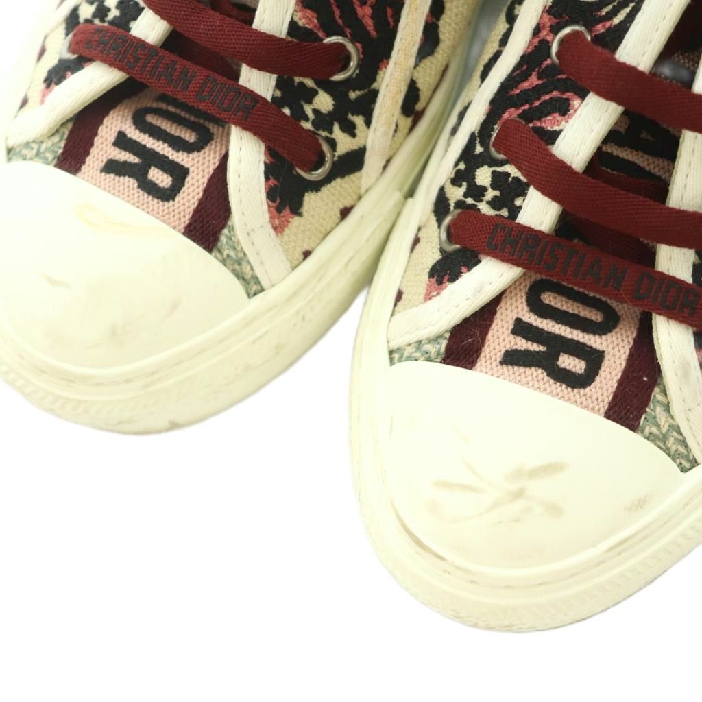 Dior Walk'n' Sneakers 39..0 cm Black Bordeaux Beige — view 3