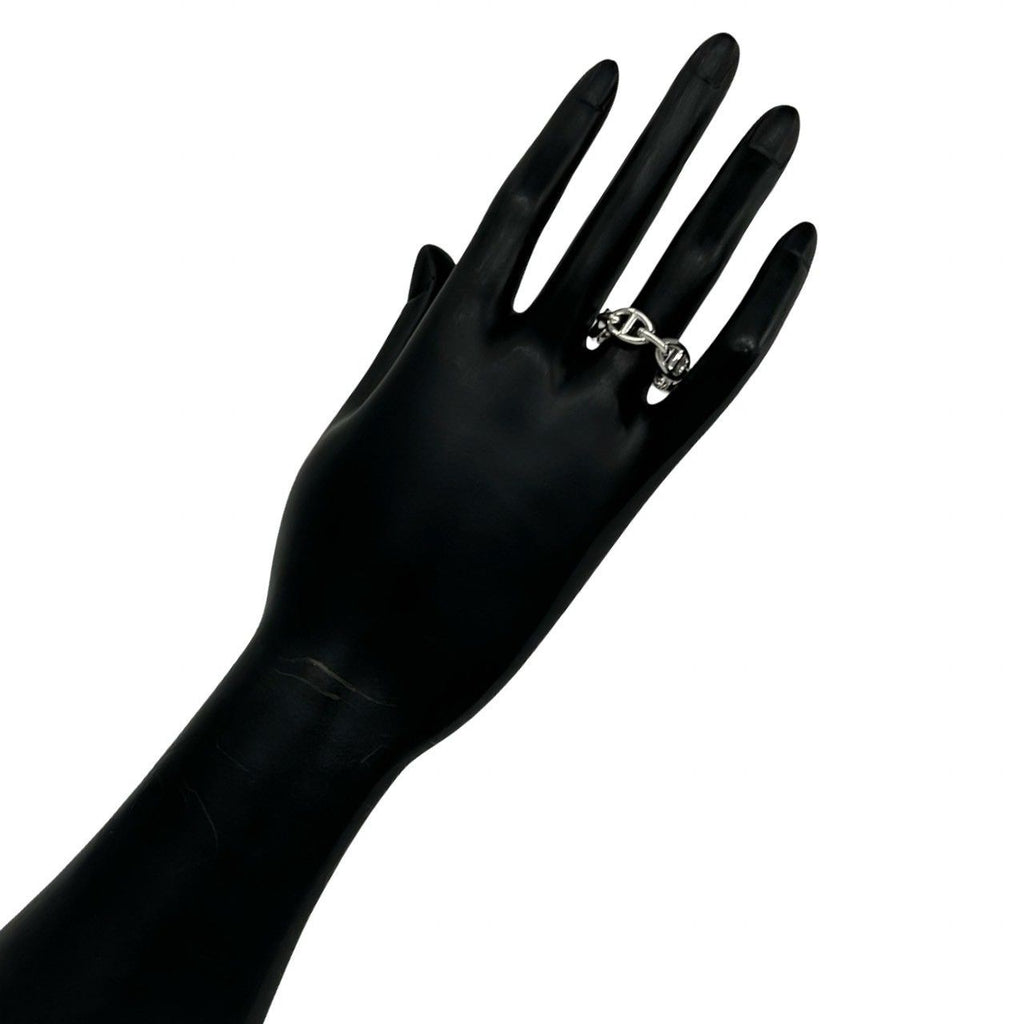 Hermes Chaine D'ancre Ring 925 Sterling Silver — view 2