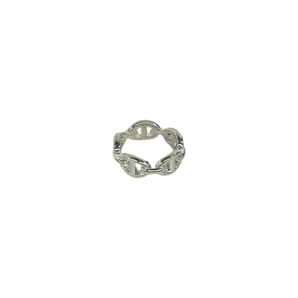 Hermes Chaine D'ancre Ring 925 Sterling Silver — view 5