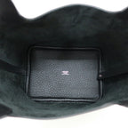 Hermes Heaven Picotin Lock PM Black Silver Taurillon Manufactured Around — view 6
