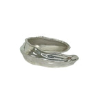 Tiffany & Co Vintage Leaf Bangle 925 Sterling Silver Bracelet — view 4