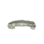 Tiffany & Co Vintage Leaf Bangle 925 Sterling Silver Bracelet — view 6
