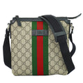 Gucci Sherry Line GG Supreme Shoulder Bag Pochette Beige Shelly