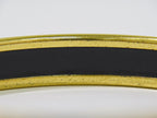 Hermes Enamel PM Bangle Bracelet Cloisonne Gold Plated Multicolor Email — view 6
