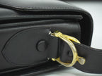 Celine Carriage Shoulder Bag Leather Black — view 7