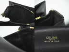 Celine Carriage Shoulder Bag Leather Black — view 9