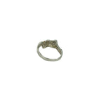 Tiffany & Co Vintage Twist Ring 925 Sterling Silver Gold — view 6