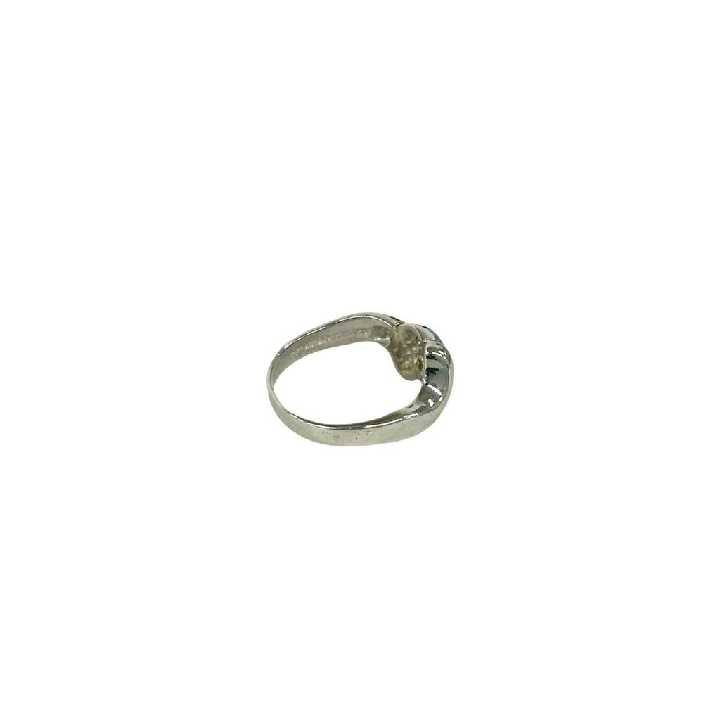 Tiffany & Co Vintage Twist Ring 925 Sterling Silver Gold — view 5