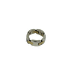 Tiffany & Co Link Ring 925 Sterling Silver 18k Yellow Gold — view 7