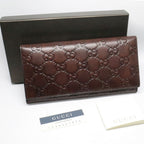 Gucci Guccissima Wallet Brown Leather — view 9