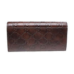 Gucci Guccissima Wallet Brown Leather — view 2