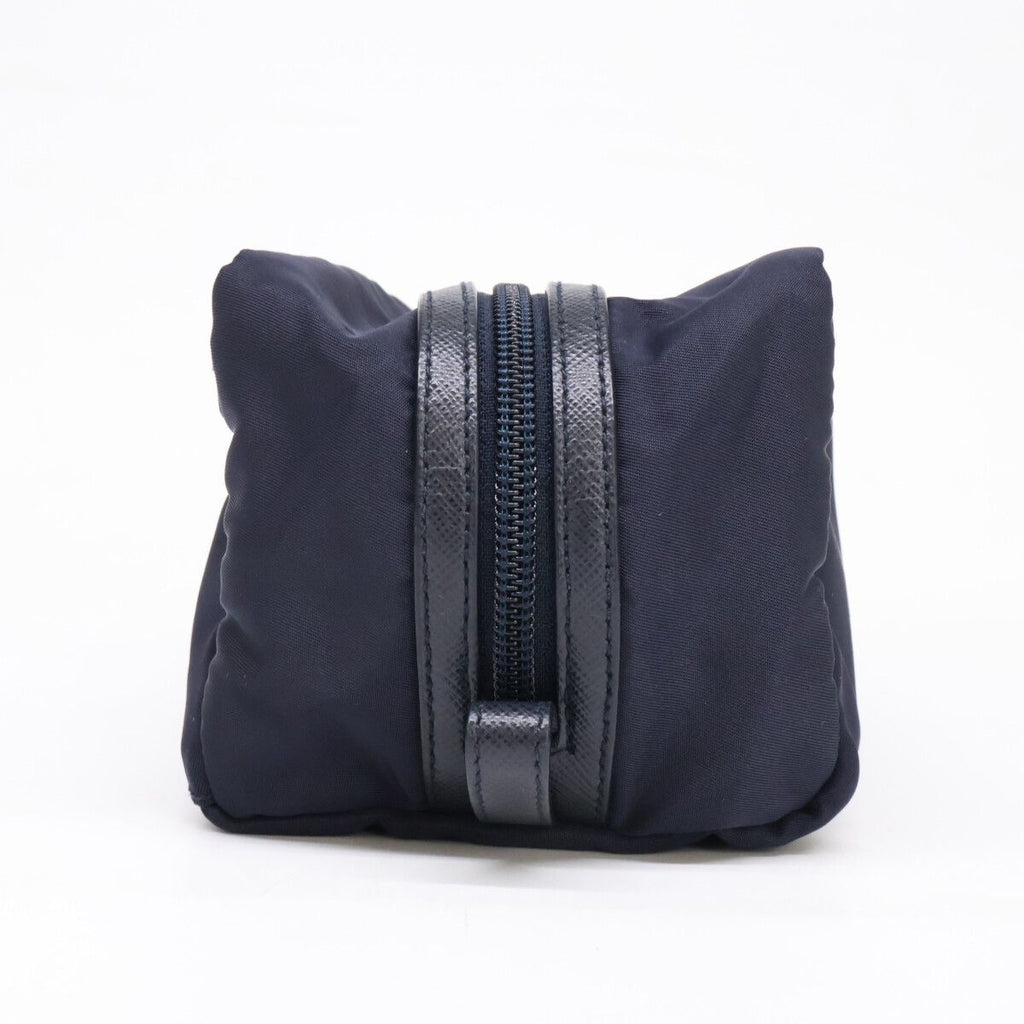 Prada Nylon Leather Travel Shoulder — view 2