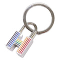 Hermes Quiz Rainbow Motif Cadena