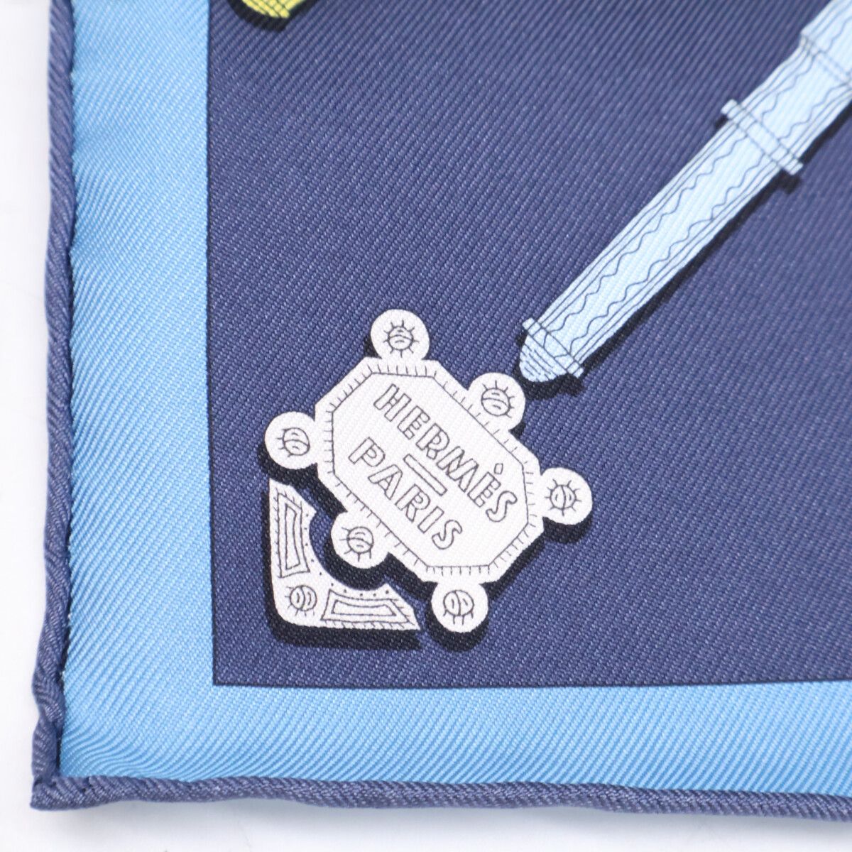 Hermes 02 Merveilleuses Lanternes Silk Carre 45 Scarf — view 5